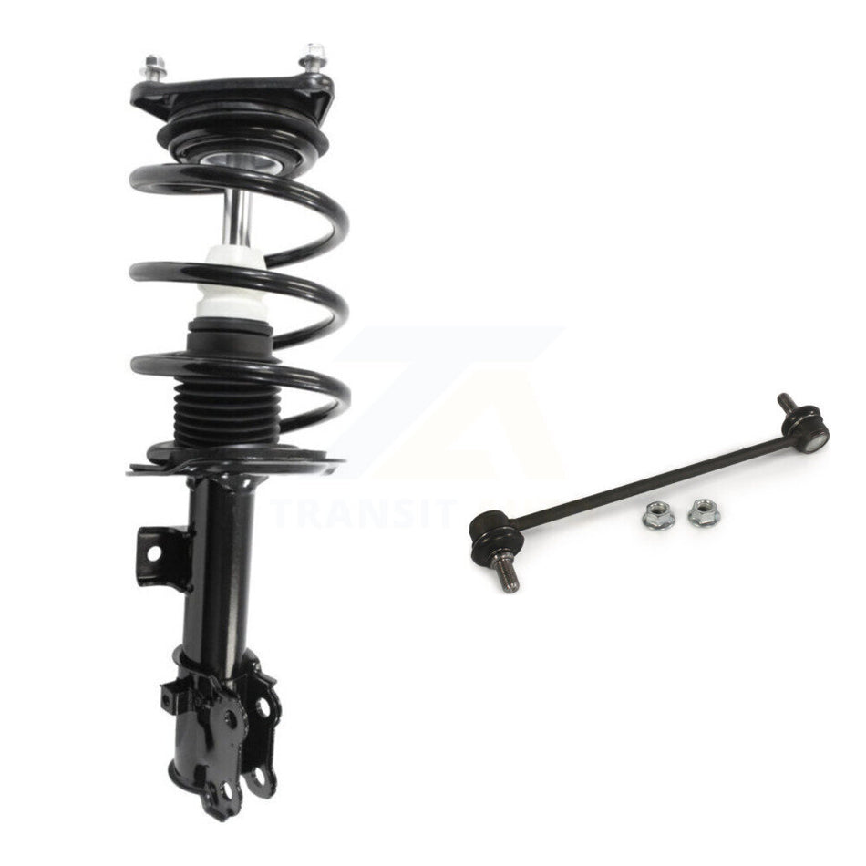 Front Right Complete Shock Assembly And TQ Link Kit For Kia Forte Forte5 Koup KSS-104816