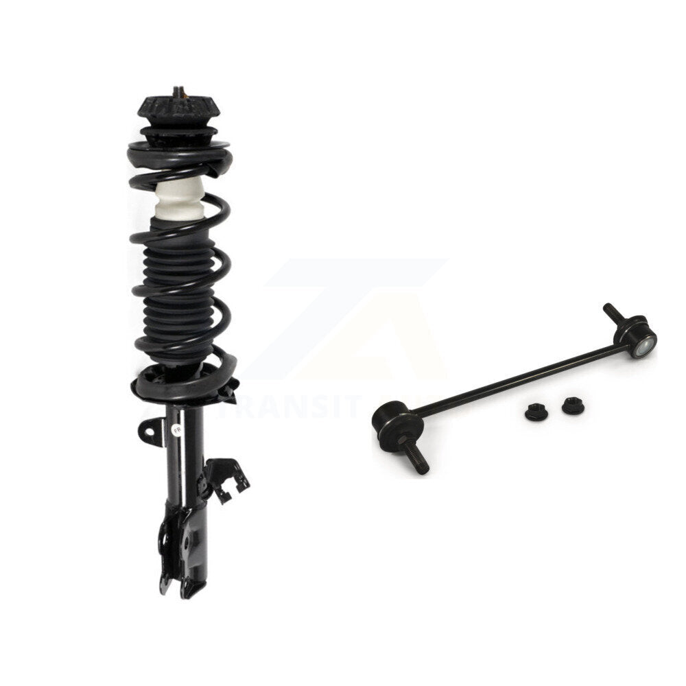 Front Right Complete Shock Assembly And TQ Link Kit For Nissan Versa Note KSS-104825