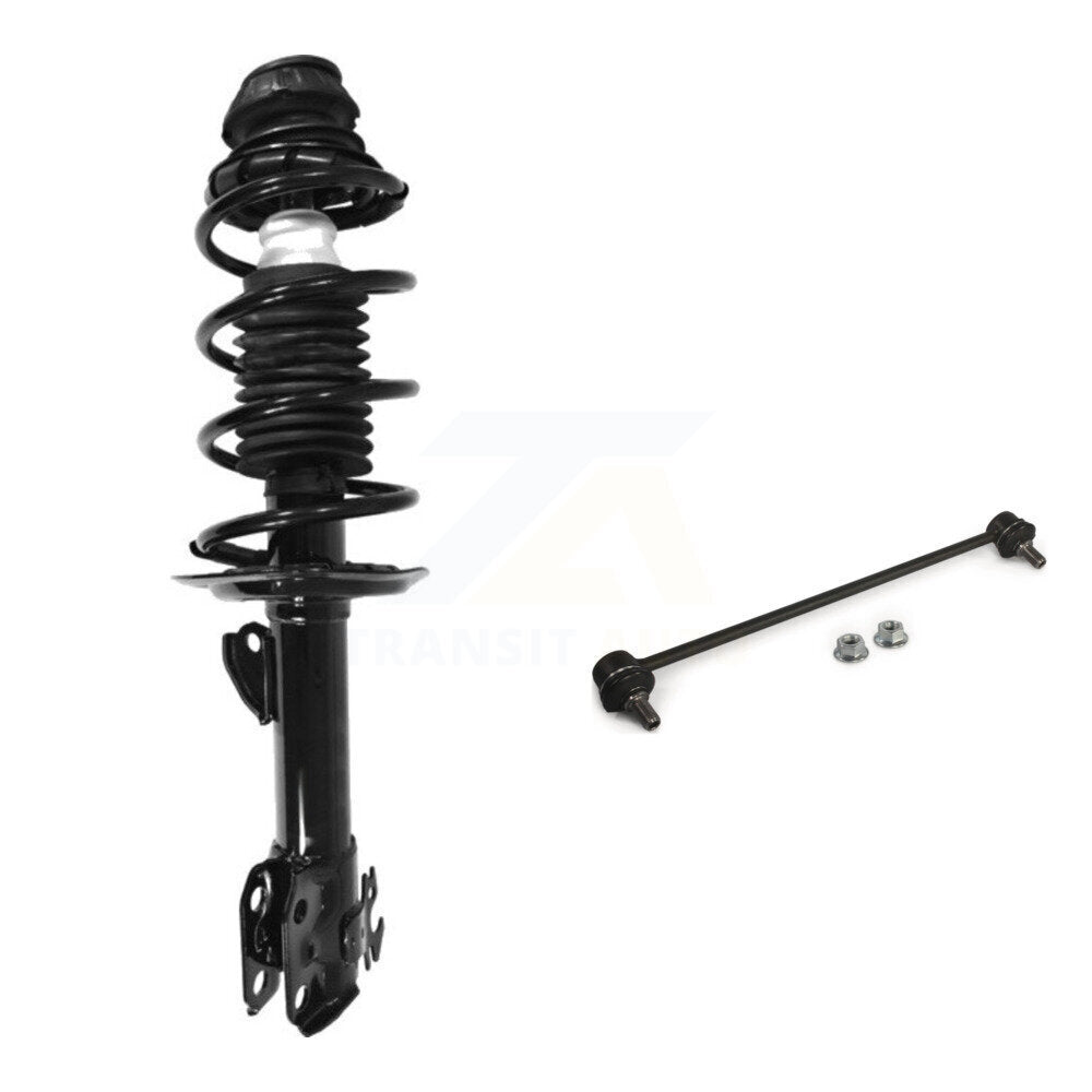 Front Right Complete Shock Assembly And TQ Link Kit For Toyota Yaris Prius C KSS-104826