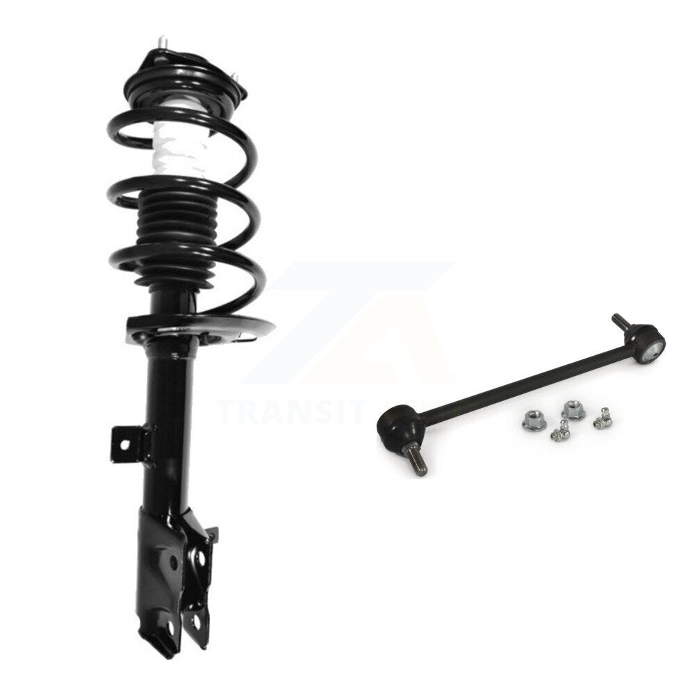 Front Right Complete Shock Assembly & TQ Link Kit For Jeep Dodge Caliber Patriot Compass KSS-104835