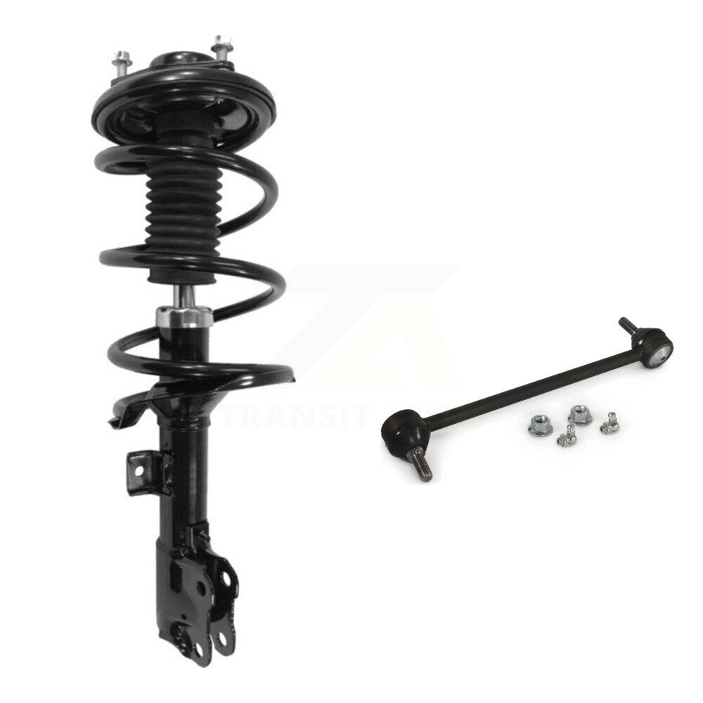 Front Right Complete Shock Assembly And TQ Link Kit For Mitsubishi Lancer KSS-104839