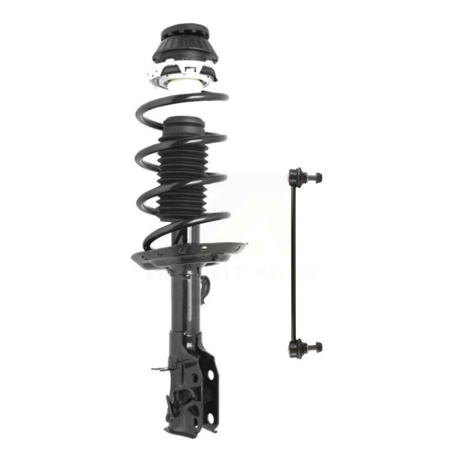 Front Right Complete Shock Assembly And TQ Link Kit For Honda Fit Insight KSS-104847