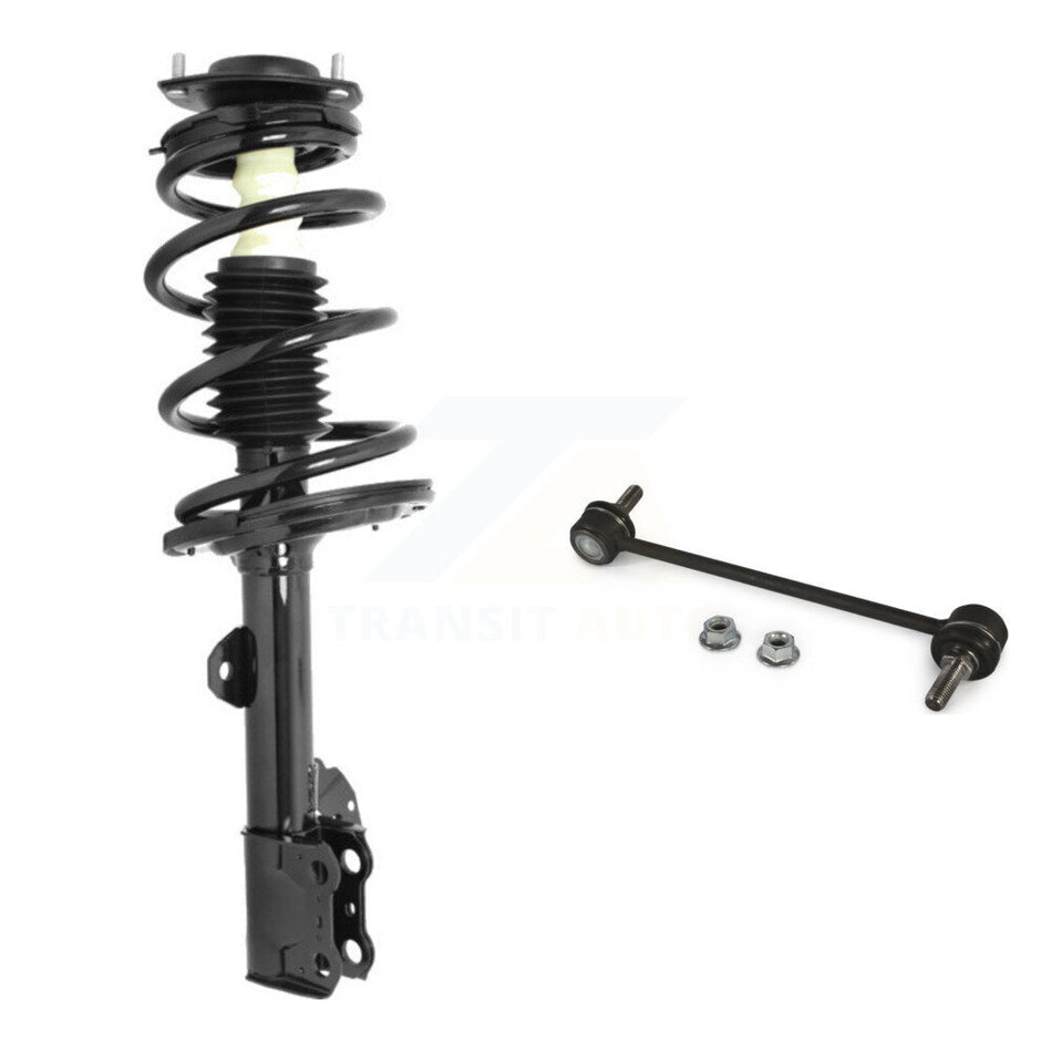 Front Right Shock Assembly & TQ Link Kit For Toyota Highlander Excludes Sport Suspension KSS-104857