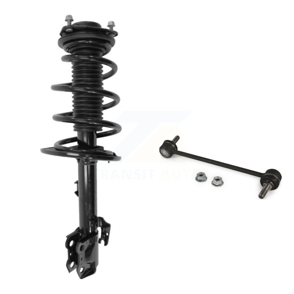 Front Right Shock Assembly & TQ Link Kit For Toyota Highlander Excludes Sport Suspension KSS-104859