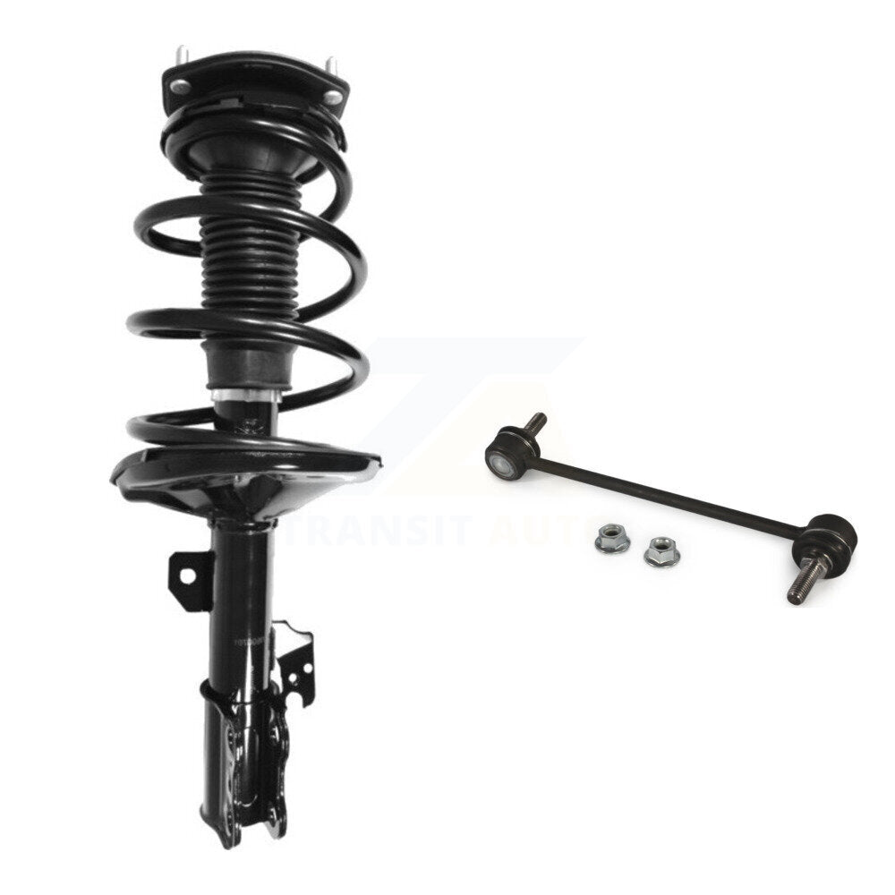 Front Right Complete Shock Assembly & TQ Link Kit For 2002-2003 Toyota Camry Lexus ES300 KSS-104864