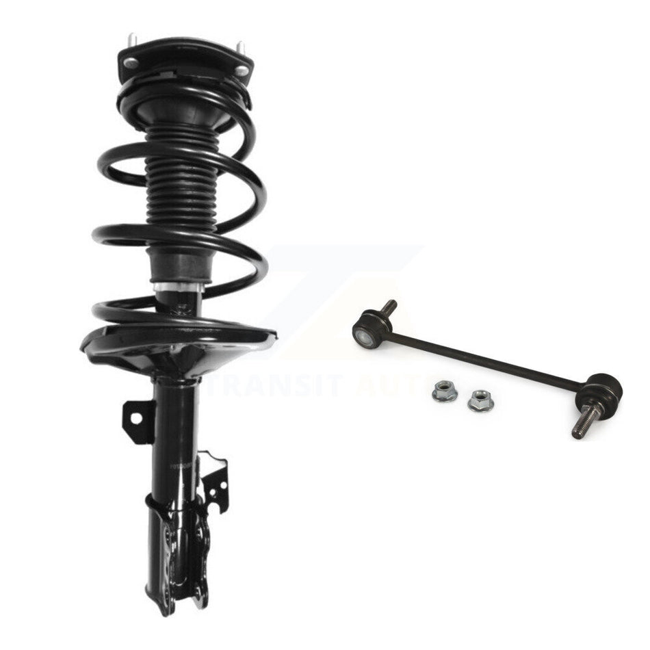 Front Right Complete Shock Assembly & TQ Link Kit For 2002-2003 Toyota Camry Lexus ES300 KSS-104864