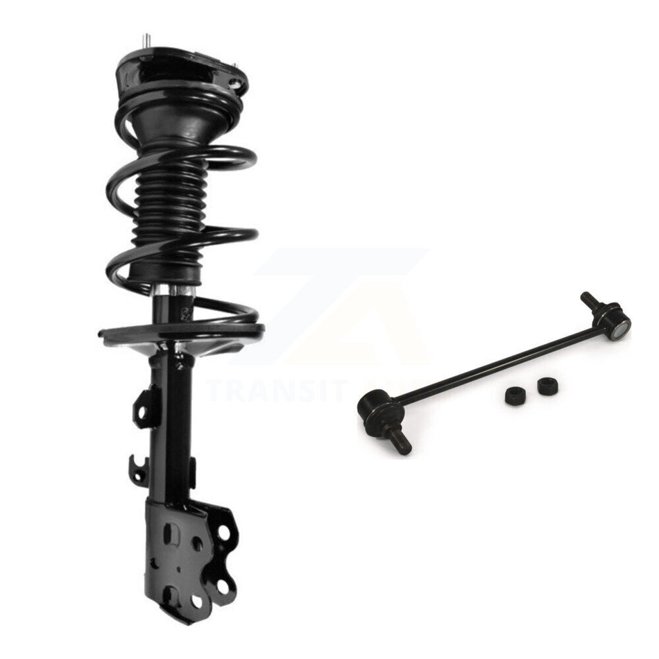 Front Right Complete Shock Assembly And TQ Link Kit For 2004-2009 Toyota Prius KSS-104903