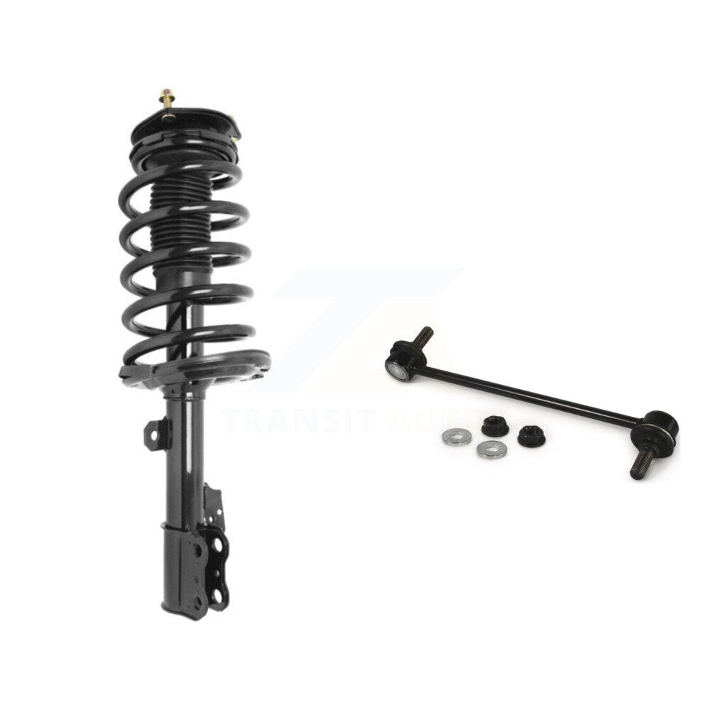 Front Right Shock Assembly & TQ Link Kit For 05-10 Toyota Sienna FWD AWD 8 Passenger Only KSS-104905