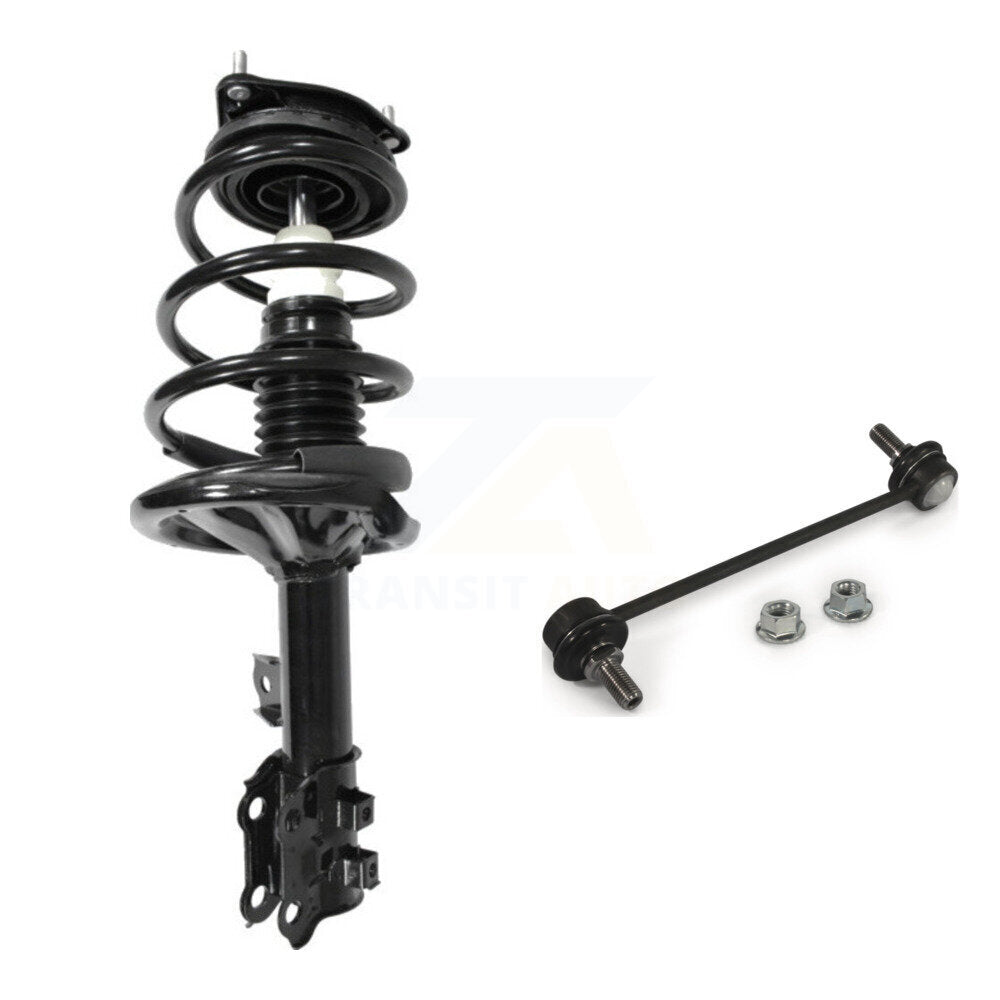 Front Right Complete Shock Assembly And TQ Link Kit For 2007-2010 Hyundai Elantra KSS-104911