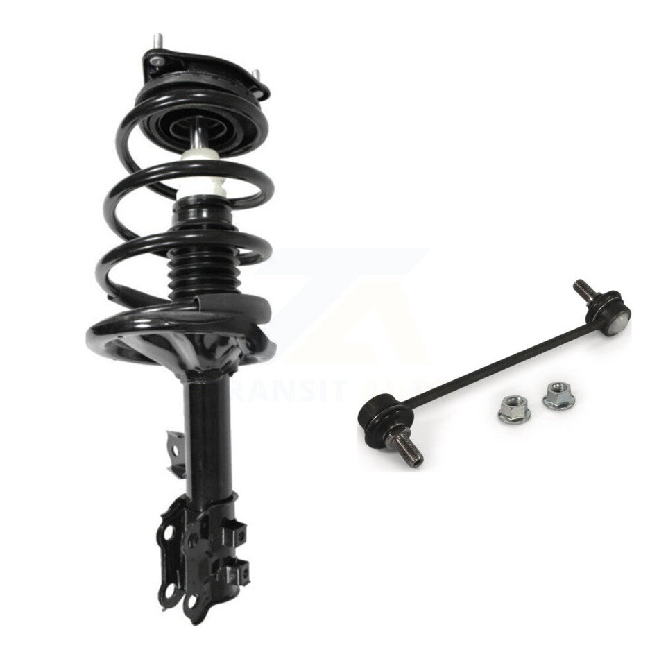 Front Right Complete Shock Assembly And TQ Link Kit For 2007-2010 Hyundai Elantra KSS-104911