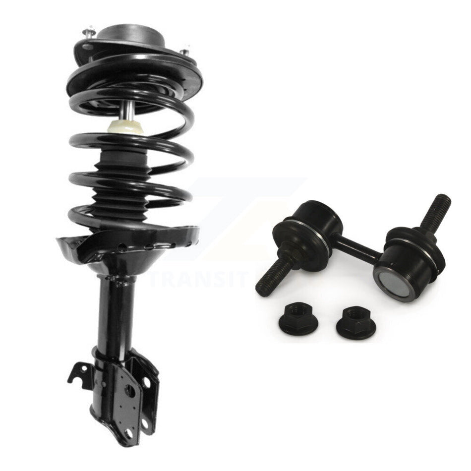 Front Right Complete Shock Assembly & TQ Link Kit For Subaru Impreza Excludes WRX Models KSS-104925