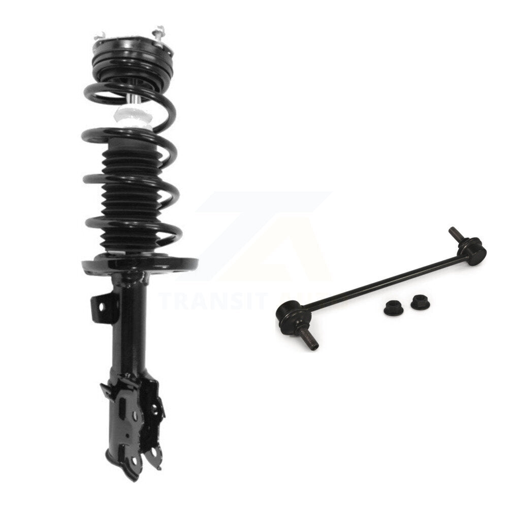 Front Right Complete Shock Assembly And TQ Link Kit For 2011-2019 Ford Fiesta KSS-104928