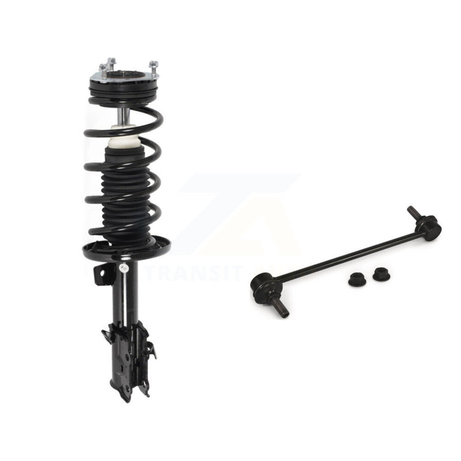 Front Right Complete Shock Assembly And TQ Link Kit For 2011-2019 Ford Fiesta KSS-104929