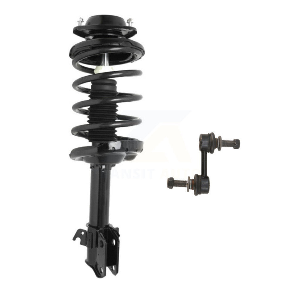 Front Right Shock Assembly & TQ Link Kit For Subaru Outback Excludes Manual Transmission KSS-104933