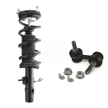 Front Right Complete Shock Assembly And TQ Link Kit For INFINITI G37 Q60 Coupe with AWD KSS-104953