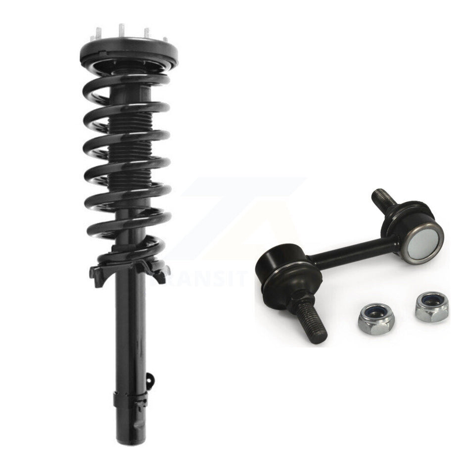 Front Right Shock Assembly And TQ Link Kit For 2008-2012 Honda Accord Sedan with 3.5L KSS-104968