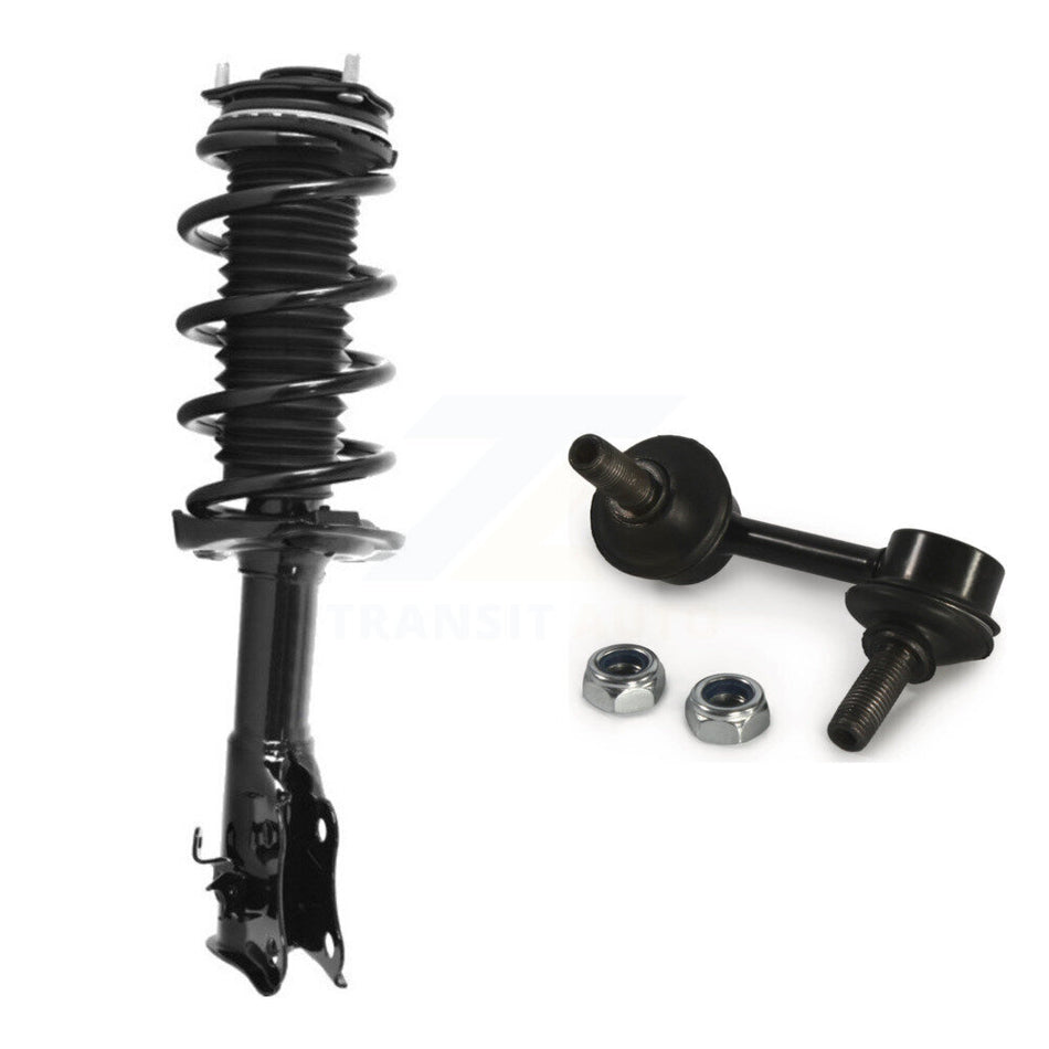 Front Right Complete Shock Assembly TQ Link Kit For Honda Civic Excludes Sedan Si Models KSS-104977