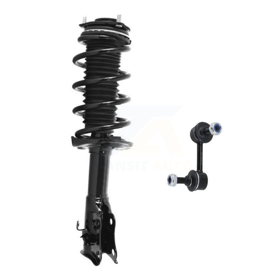 Front Right Complete Shock Assembly TQ Link Kit For Honda Civic Excludes Sedan Si Models KSS-104977
