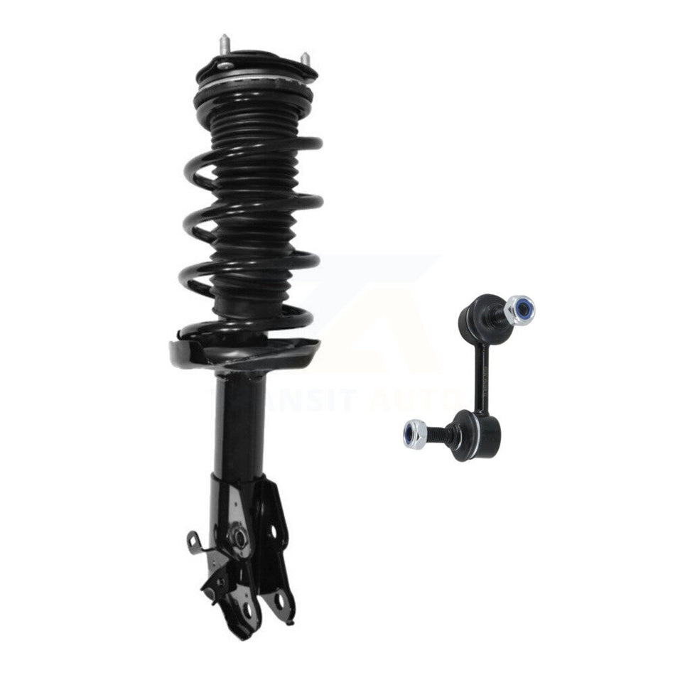 Front Right Complete Shock Assembly And TQ Link Kit For Honda Civic Acura CSX KSS-104978