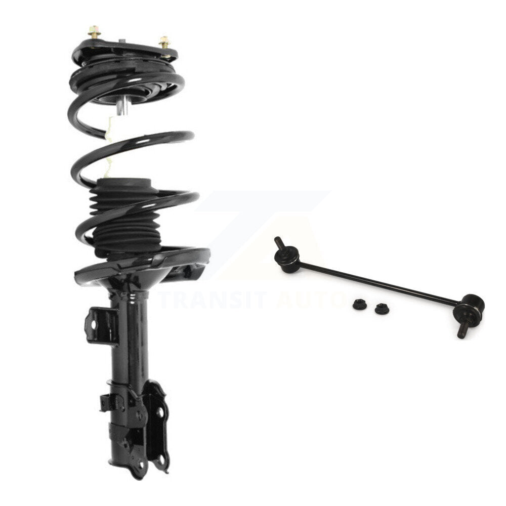 Front Right Complete Shock Assembly And TQ Link Kit For Hyundai Accent Kia Rio Rio5 KSS-104986