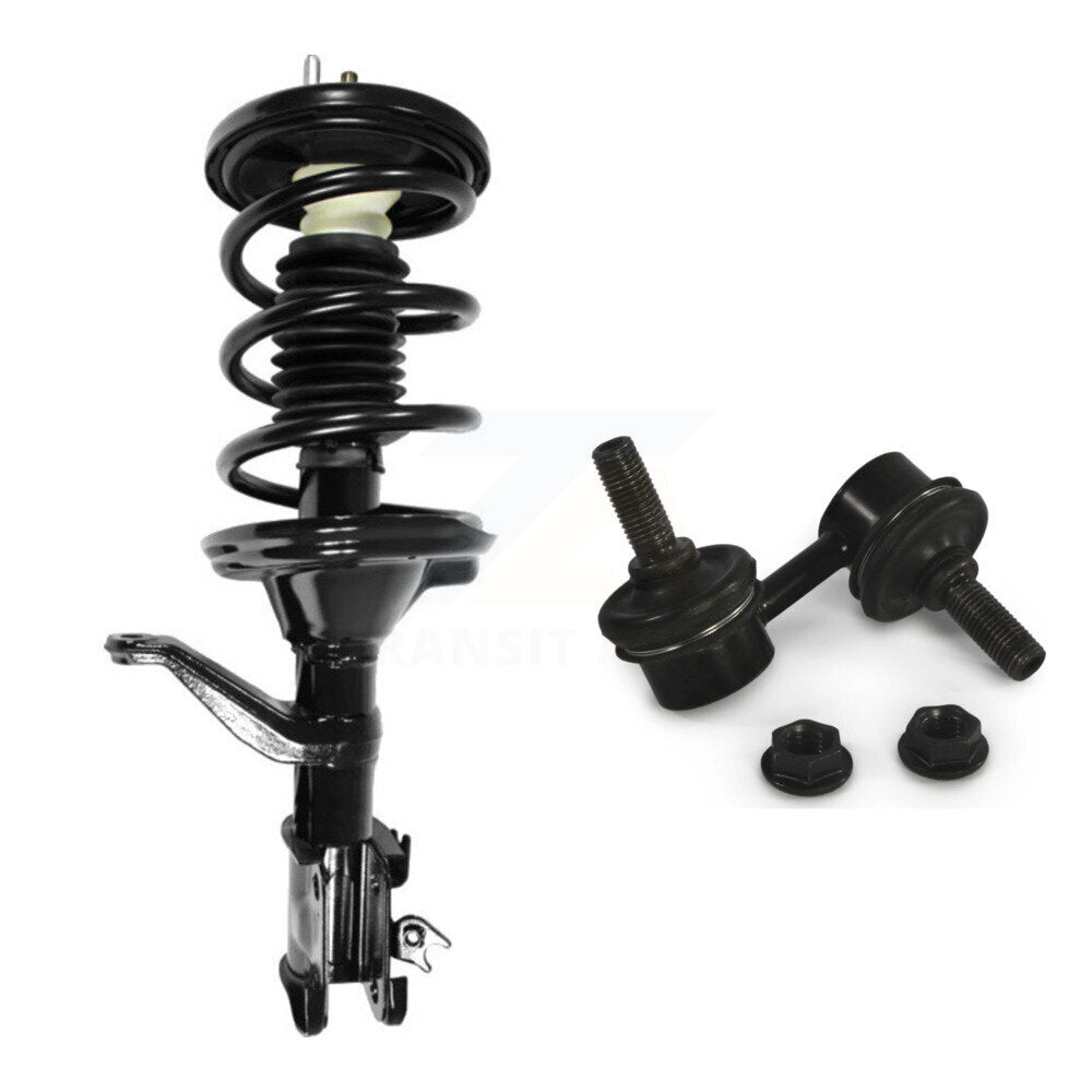 Front Right Complete Shock Assembly And TQ Link Kit For Honda Element KSS-104988