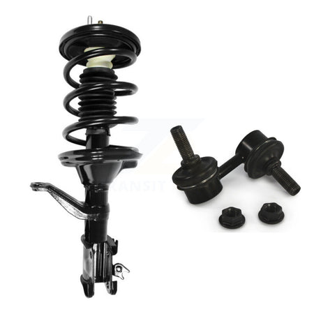 Front Right Complete Shock Assembly And TQ Link Kit For Honda Element KSS-104988