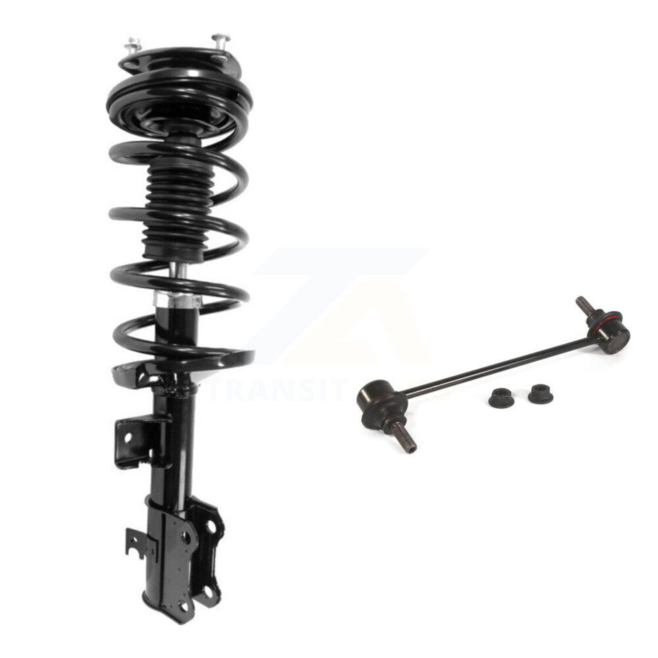 Front Right Complete Shock Assembly And TOR Link Kit For 2010-2013 Ford Transit Connect KSS-104994
