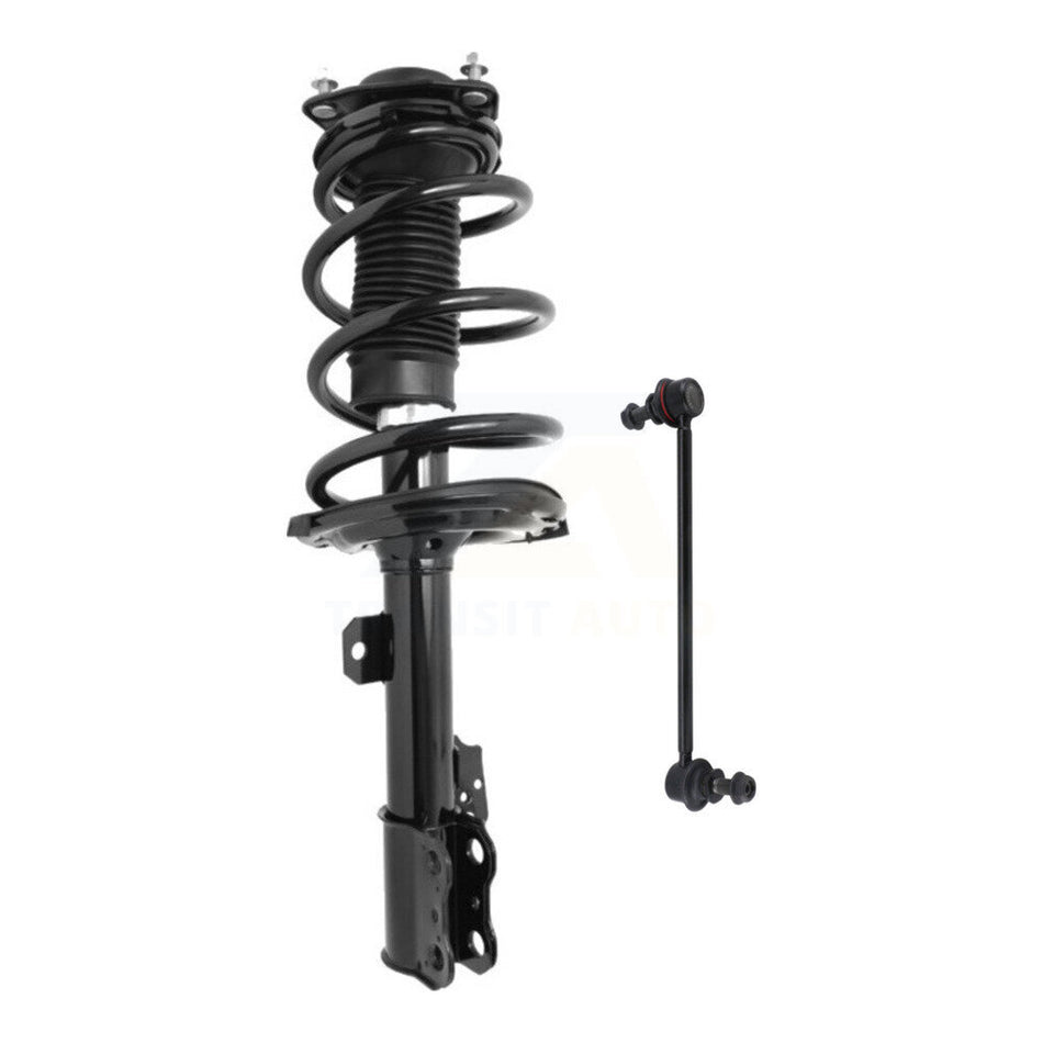 Front Right Shock Assembly And TOR Link Kit For 2011-2020 Toyota Sienna FWD Excludes AWD KSS-105003