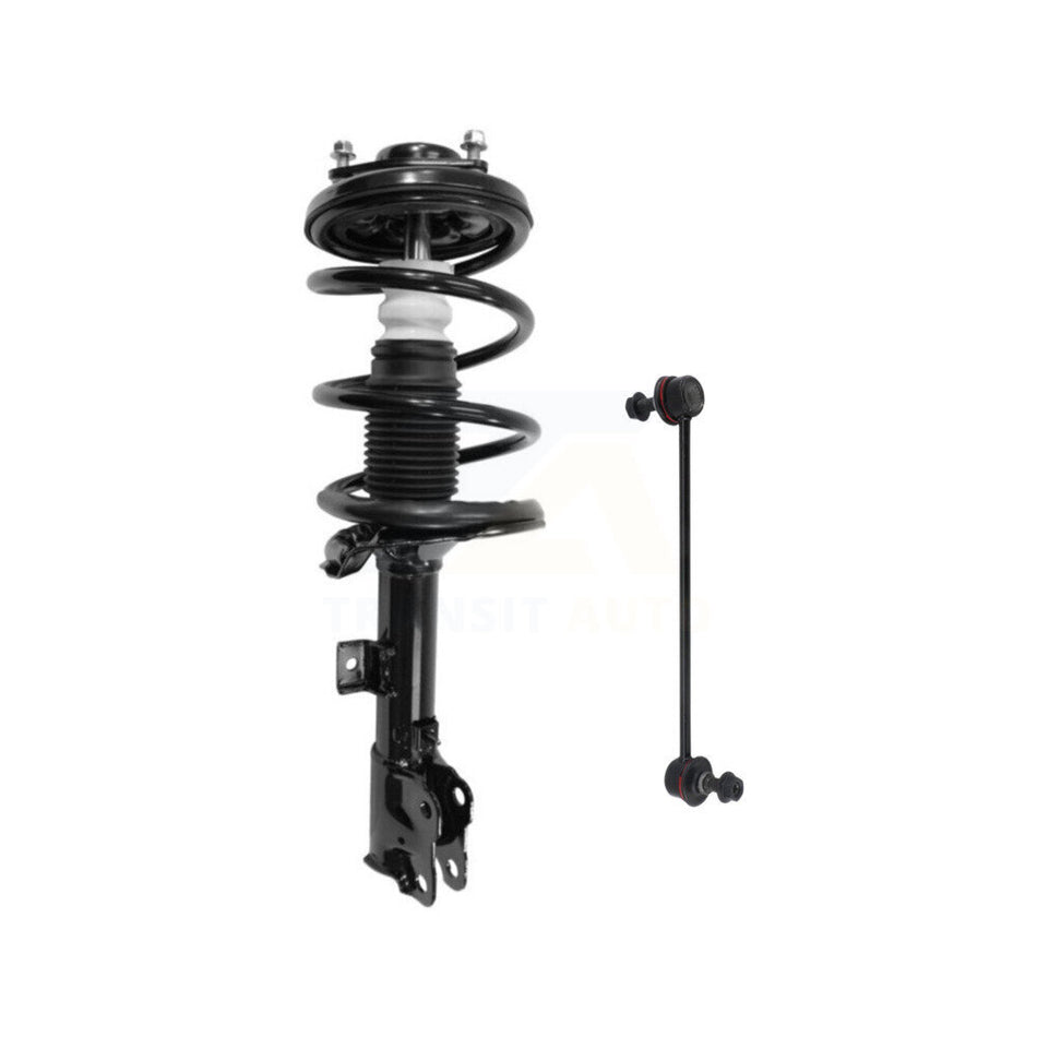 Front Right Complete Shock Assembly And TOR Link Kit For Mitsubishi Outlander KSS-105007
