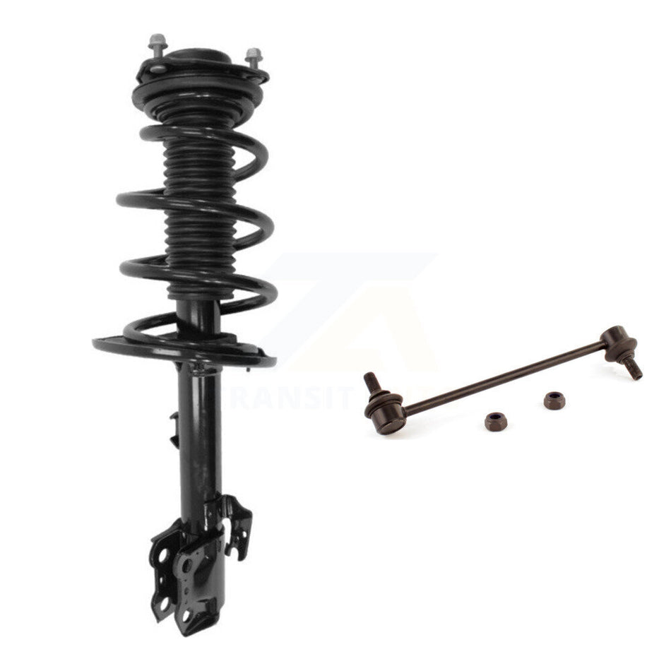 Front Right Shock Assembly & TOR Link Kit For Toyota Highlander Excludes Sport Suspension KSS-105010