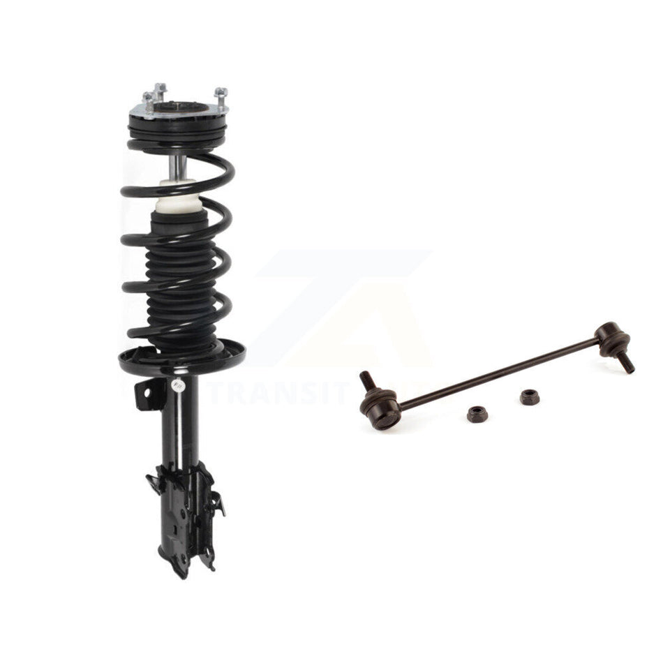 Front Right Complete Shock Assembly And TOR Link Kit For 2011-2019 Ford Fiesta KSS-105011