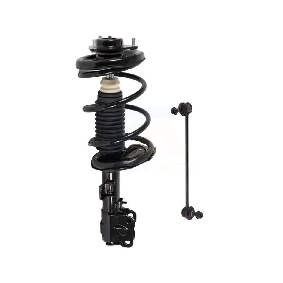 Front Right Complete Shock Assembly And TOR Link Kit For Mitsubishi Lancer KSS-105046
