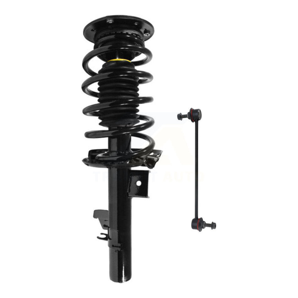 Front Right Complete Shock Assembly And TOR Link Kit For Volvo XC70 S80 V70 KSS-105053