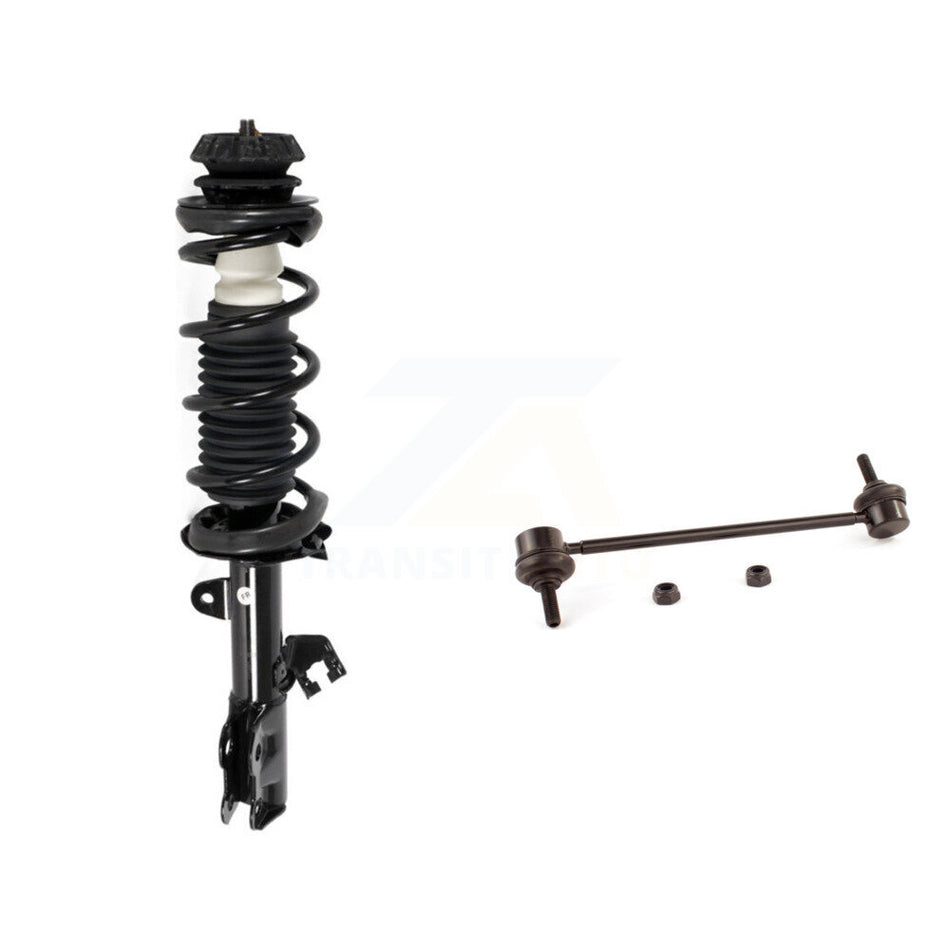 Front Right Complete Shock Assembly And TOR Link Kit For Nissan Versa Note KSS-105066