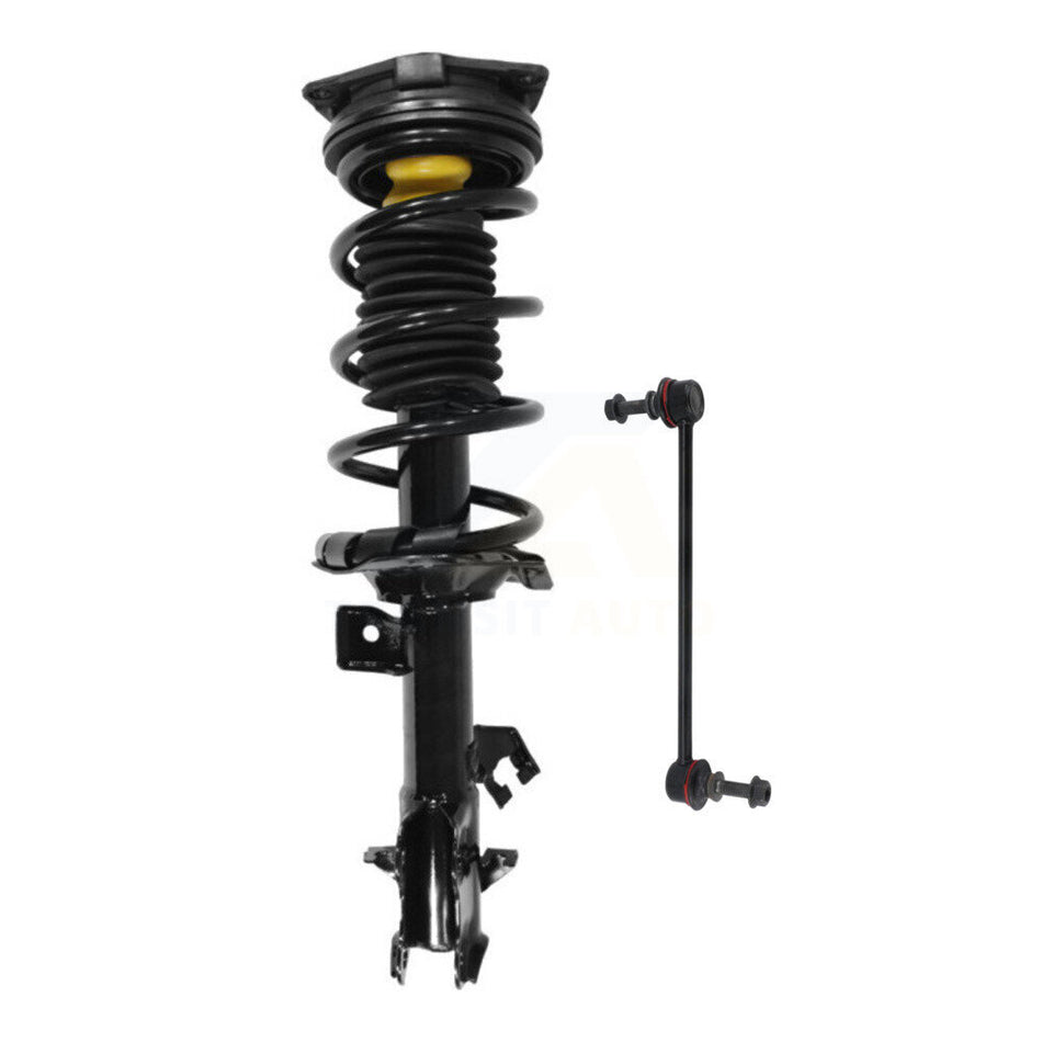 Front Right Complete Shock Assembly And TOR Link Kit For Nissan Versa Cube KSS-105067