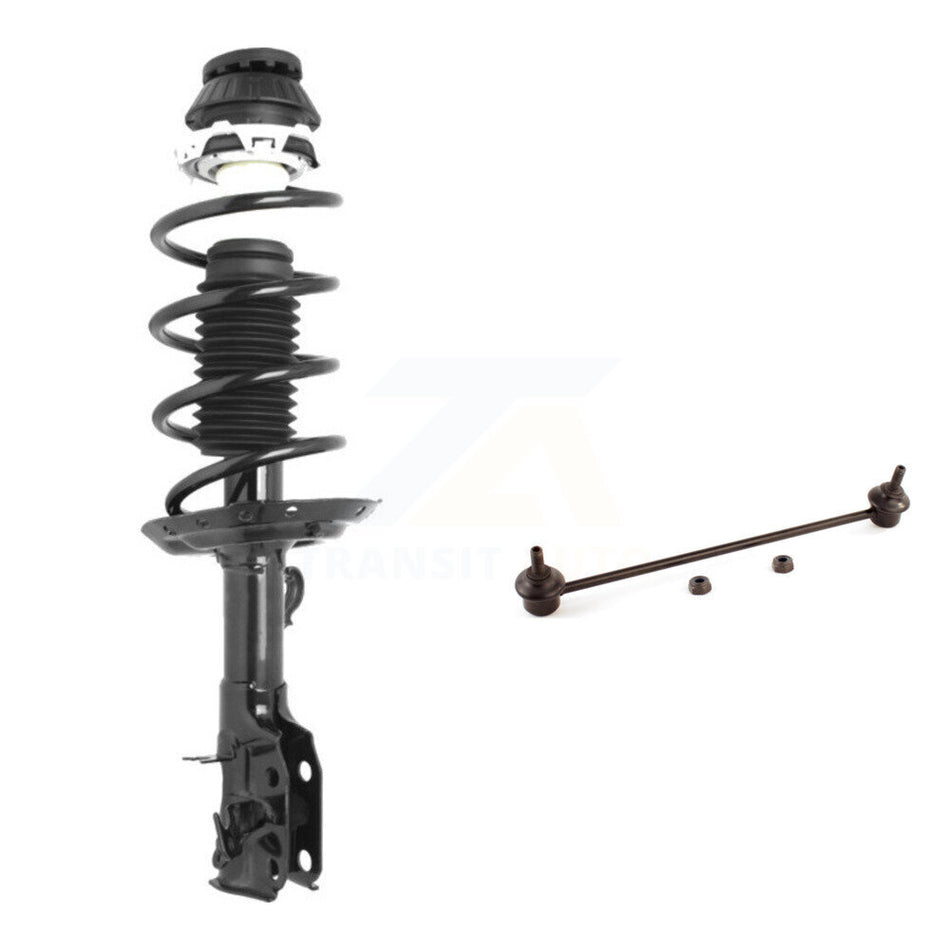 Front Right Complete Shock Assembly And TOR Link Kit For Honda Fit Insight KSS-105070