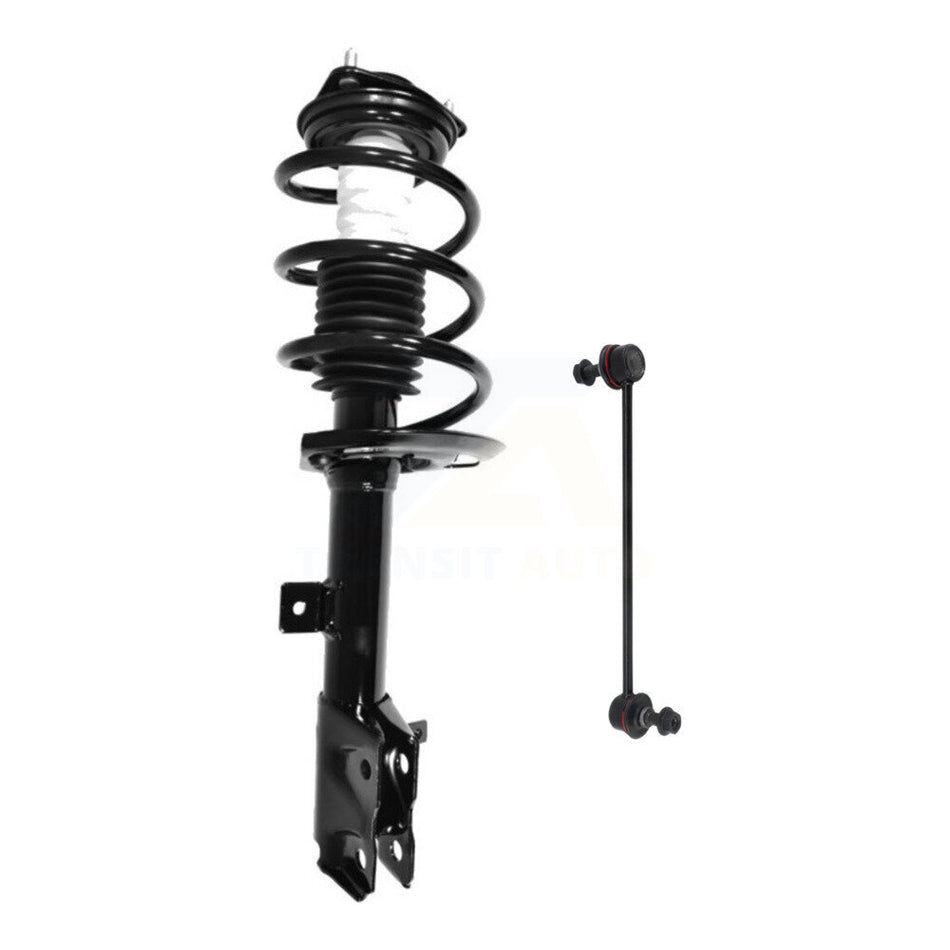 Front Right Complete Shock Assembly & TOR Link Kit For Jeep Dodge Caliber Patriot Compass KSS-105075