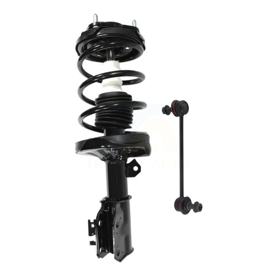Front Right Shock Assembly And TOR Link Kit For 2000 Mazda Protege Production from 10 00 KSS-105099