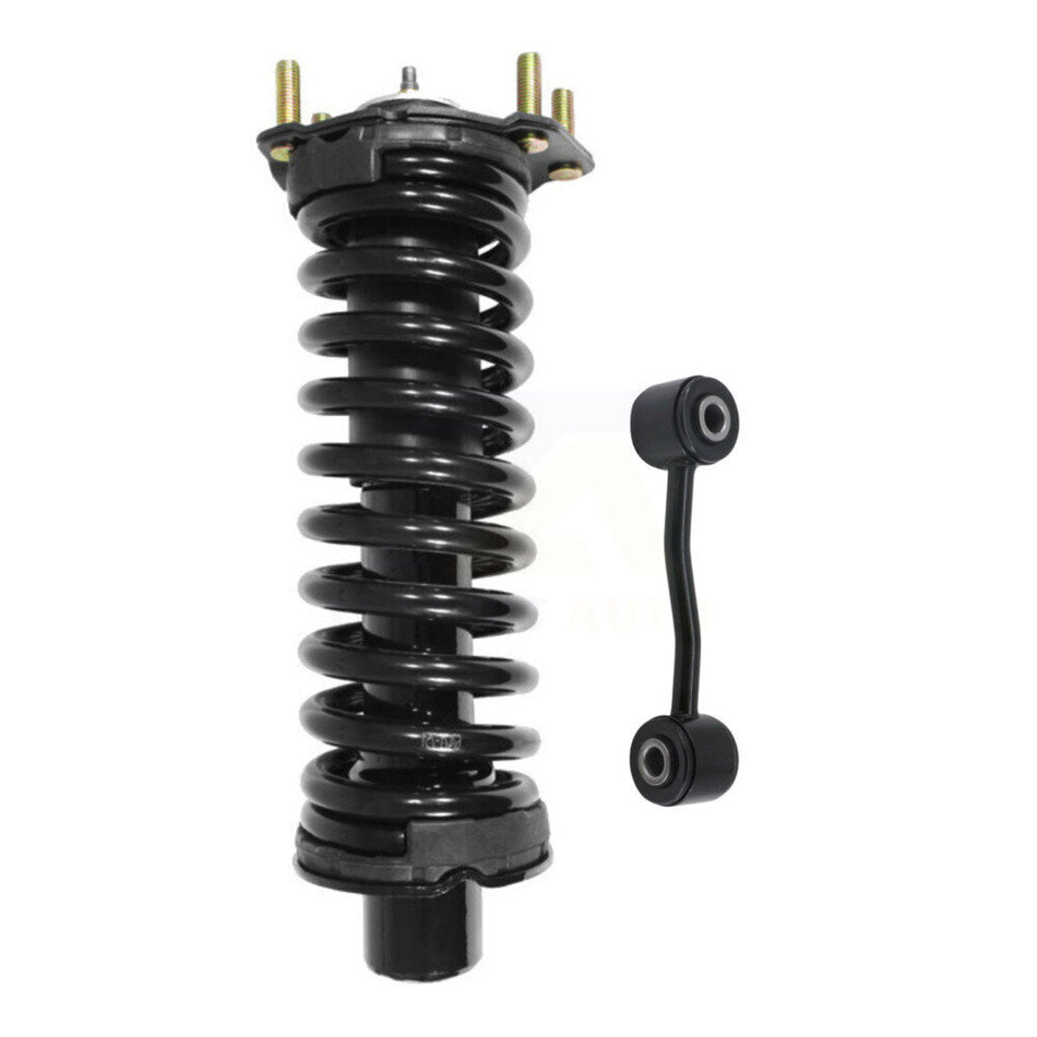 Front Right Shock Assembly & TOR Link Kit For 02-07 Jeep Liberty Excludes Diesel Engines KSS-105101