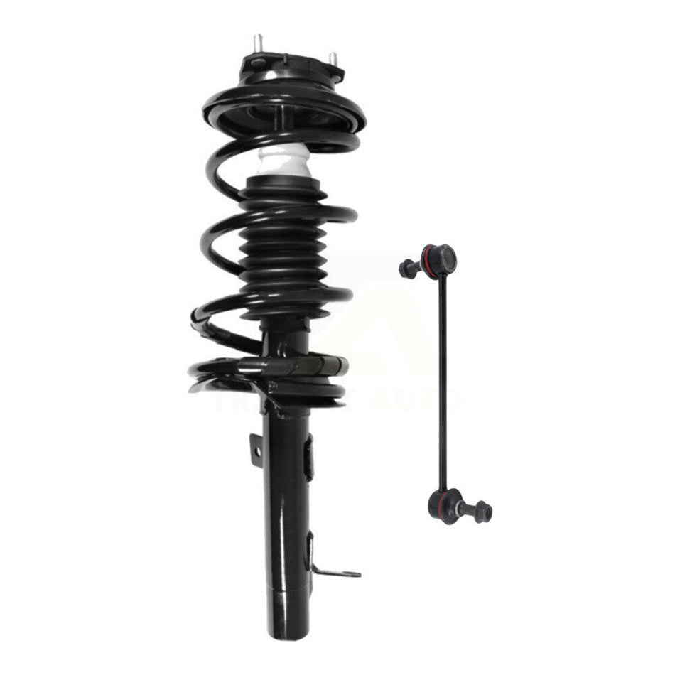 Front Right Complete Shock Assembly And TOR Link Kit For Ford Focus Excludes SVT Models KSS-105107
