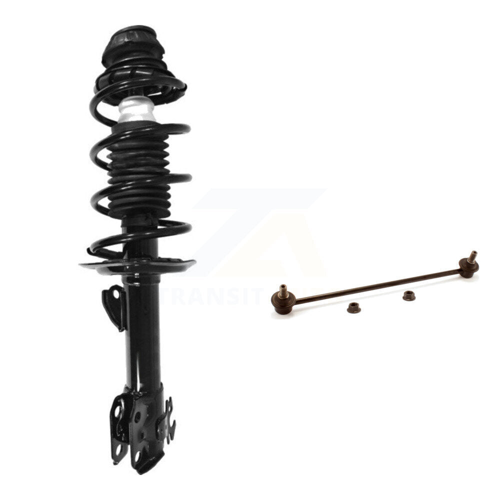 Front Right Complete Shock Assembly And TOR Link Kit For Toyota Yaris Prius C KSS-105133