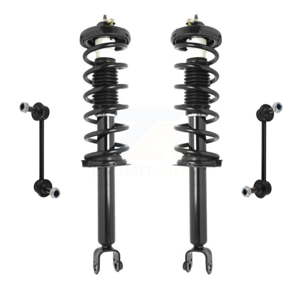 Rear Complete Shock Assembly And TQ Link Kit For 2009-2014 Acura TL TSX KSS-105166