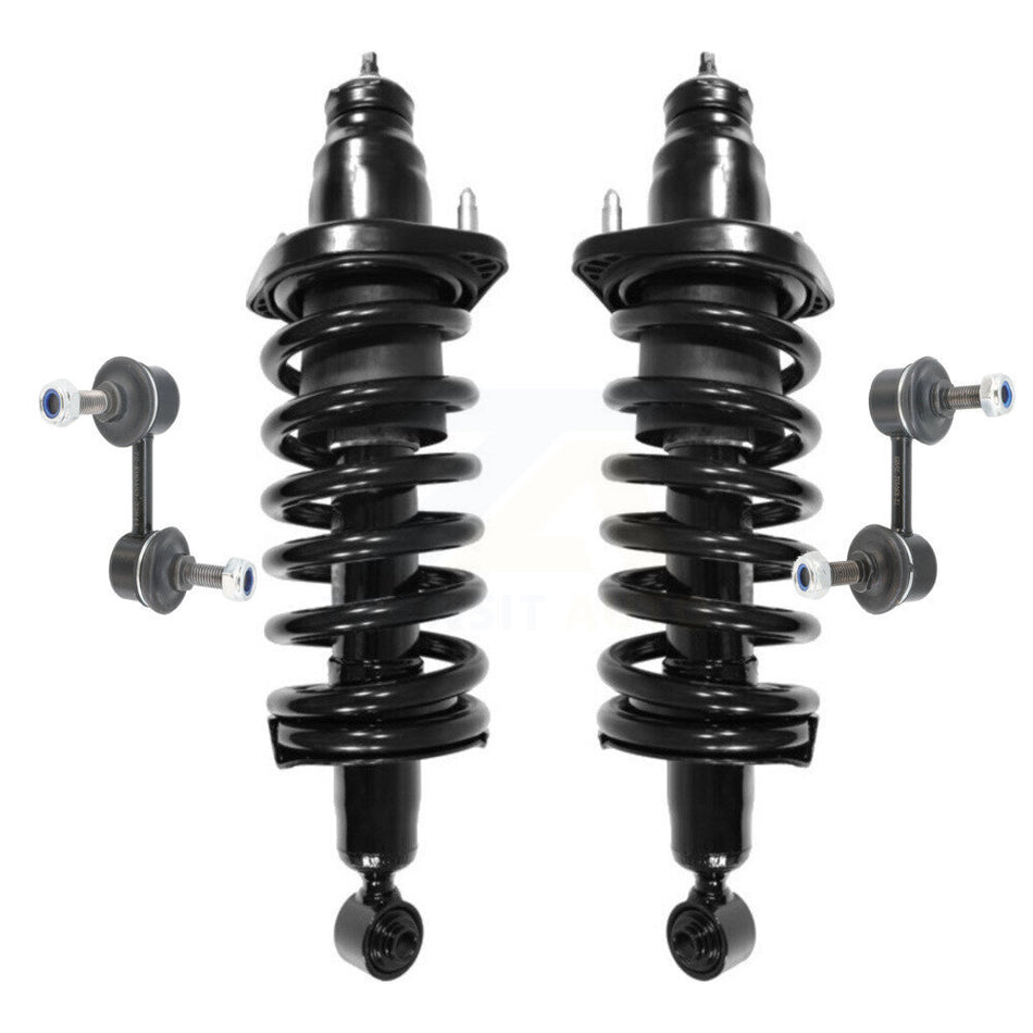 Rear Complete Shock Assembly And TQ Link Kit For Honda Civic Acura EL KSS-105170