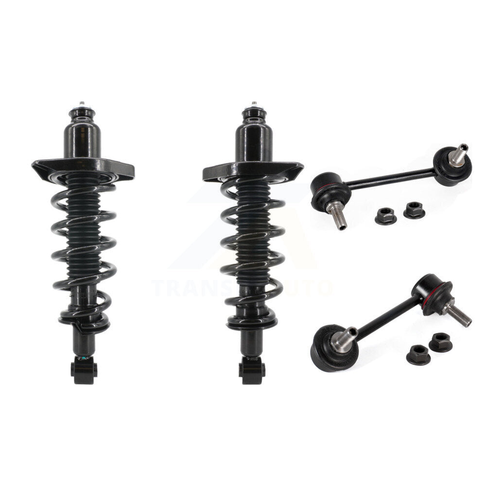Rear Complete Shock Assembly TOR Link Kit For 2014-2020 Acura MDX FWD AWD Fits & KSS-105171