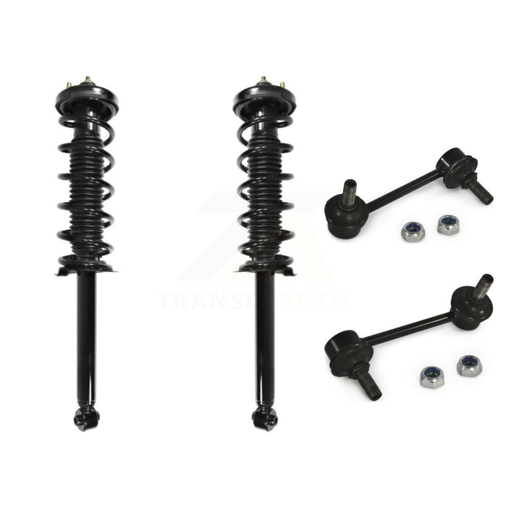 Rear Complete Shock Assembly And TQ Link Kit For Honda Accord Acura TL KSS-105179