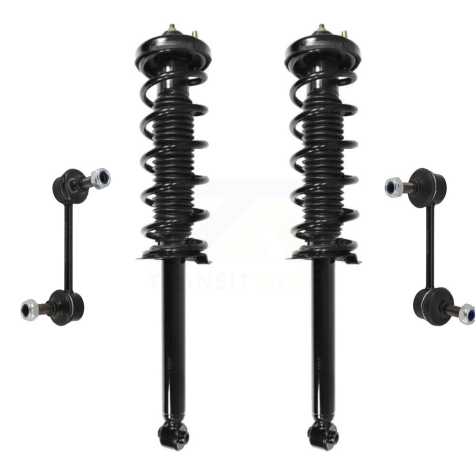 Rear Complete Shock Assembly And TQ Link Kit For Honda Accord Acura TL KSS-105179