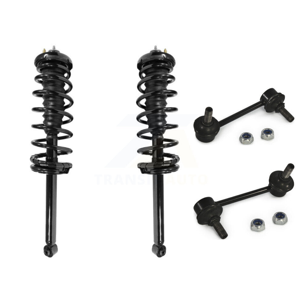 Rear Complete Shock Assembly And TQ Link Kit For Honda Accord Acura CL KSS-105181