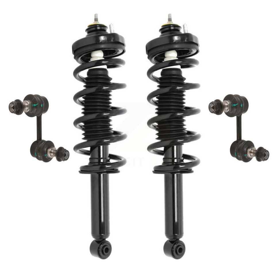 Rear Shock Assembly & TQ Link Kit For 11-20 Dodge Journey Excludes Performance Suspension KSS-105186