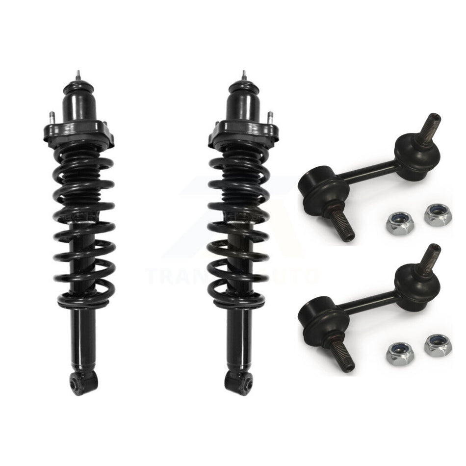 Rear Complete Shock Assembly TQ Link Kit For 2007-2009 Jeep Dodge Caliber Patriot Compass KSS-105196