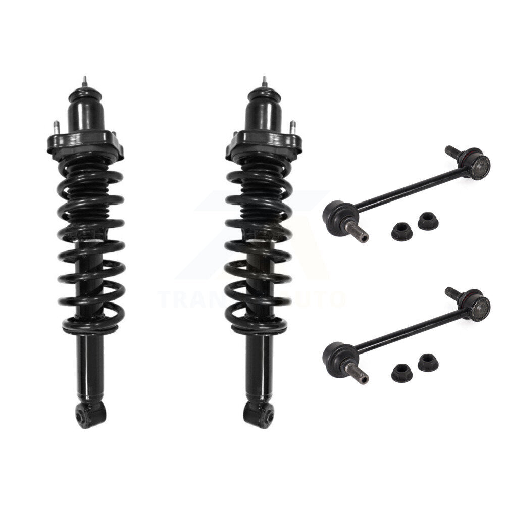 Rear Complete Shock Assembly TOR Link Kit For 2017 Jeep Compass Excludes Offroad Package KSS-105233